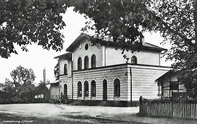 Bahnhof Wickede im Jahre 1920